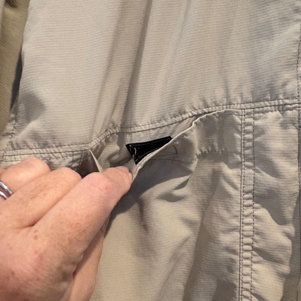 Kuhl Airspeed Men Large Tall Tan Vent Shirt Outdoor Hiking Fishing UPF - Picture 7 of 16
